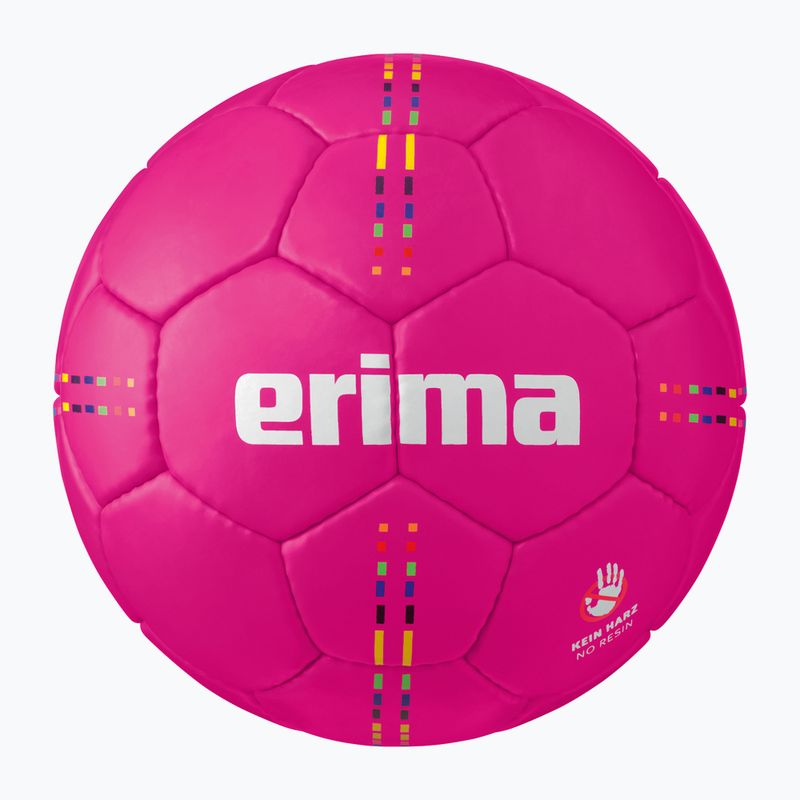Rankinio kamuolys ERIMA Pure Grip No. 5 Wax-Free pink dydis 1