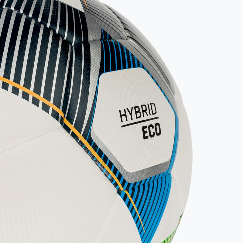 Futbolo kamuolys ERIMA Hybrid Eco silver/navy dydis 5 3