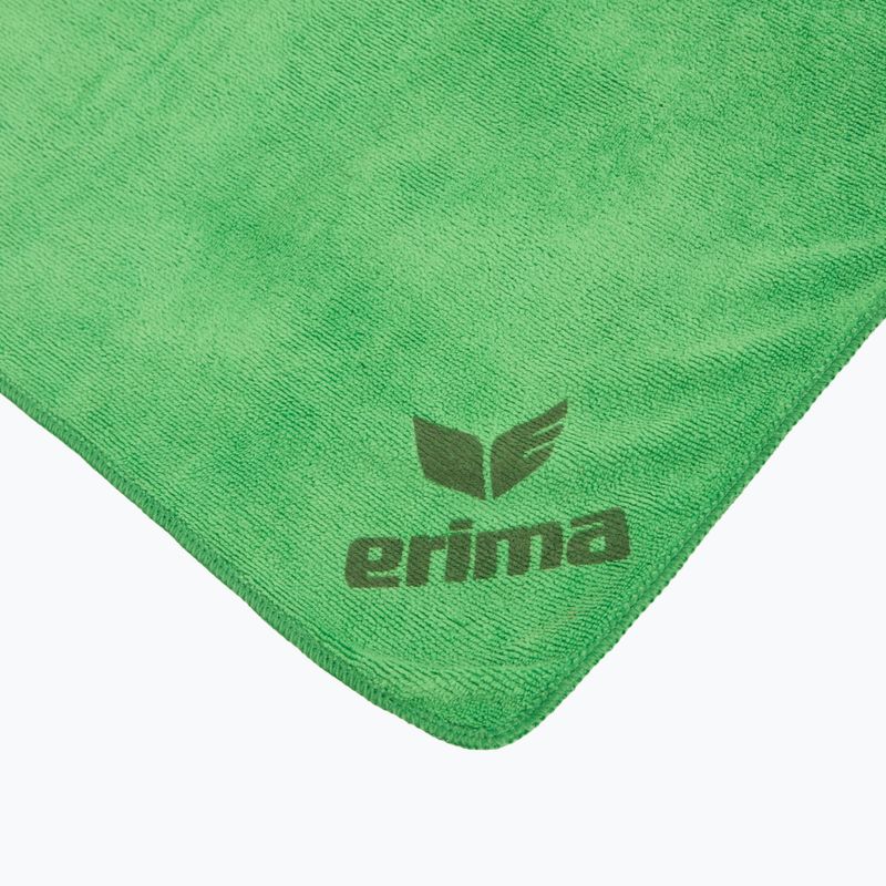 ERIMA Mikropluošto greitai džiūstantis rankšluostis 50x100 cm žalias 2