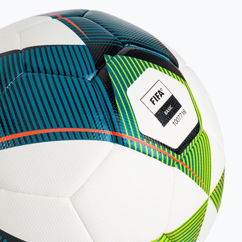 Futbolo kamuolys ERIMA Hybrid Training 2.0 mykonos blue/lime dydis 5 3