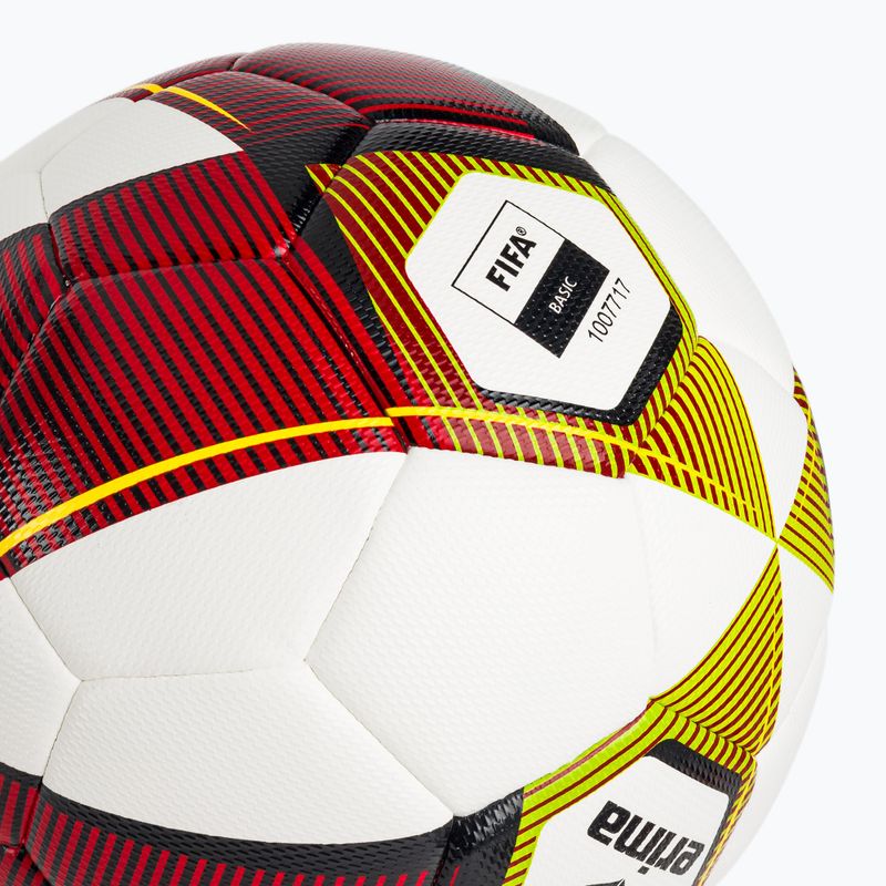 Futbolo kamuolys ERIMA Hybrid Training 2.0 red/lime dydis 4 3
