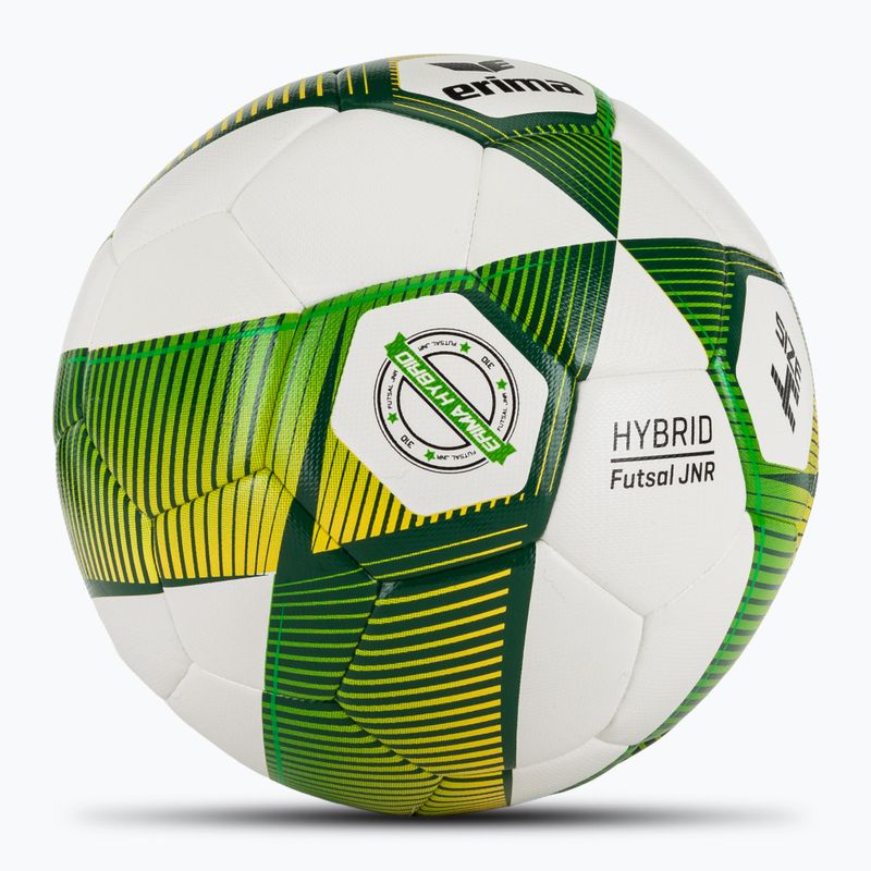 Futbolo kamuolys ERIMA Hybrid Futsal green/yellow dydis 4 2