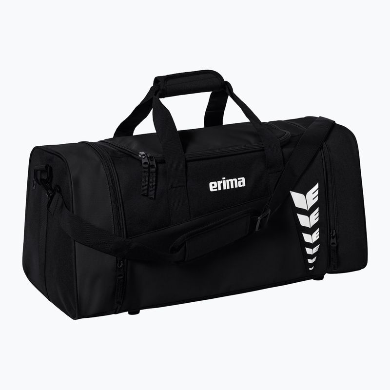 Treniruočių krepšys ERIMA Six Wings Sports Bag 49,5 l black