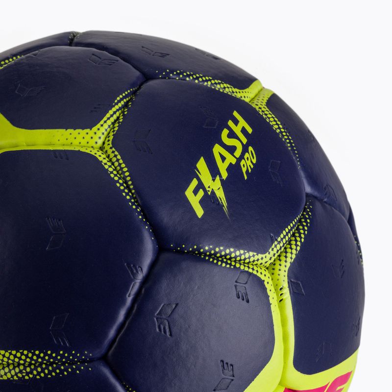 Rankinio kamuolys ERIMA Flash Pro blue/lime dydis 2 3