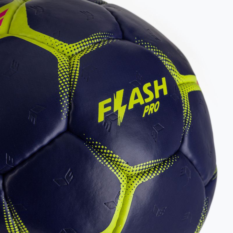 Rankinio kamuolys ERIMA Flash Pro blue/lime dydis 3 3