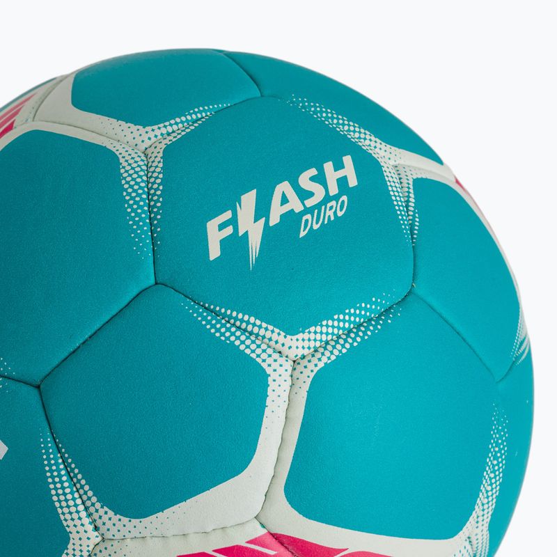Rankinio kamuolys ERIMA Flash Duro turquoise/grey dydis 0 3