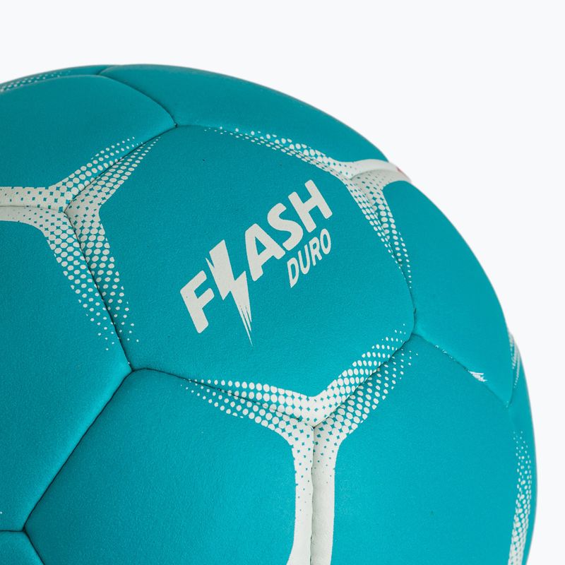 Rankinio kamuolys ERIMA Flash Duro turquoise/grey dydis 1 3