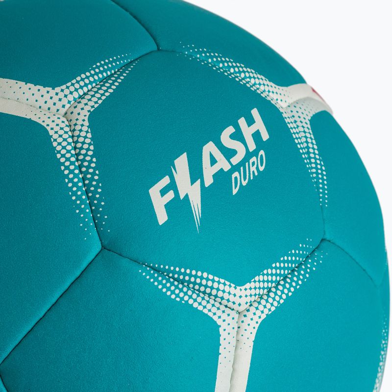 Rankinio kamuolys ERIMA Flash Duro turquoise/grey dydis 2 3