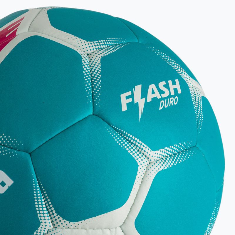 Rankinio kamuolys ERIMA Flash Duro turquoise/grey dydis 3 3