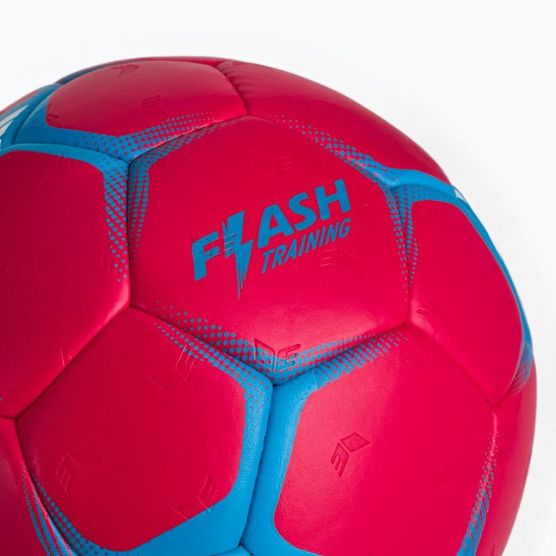 Rankinio kamuolys ERIMA Flash Training pink/curacao dydis 1 3