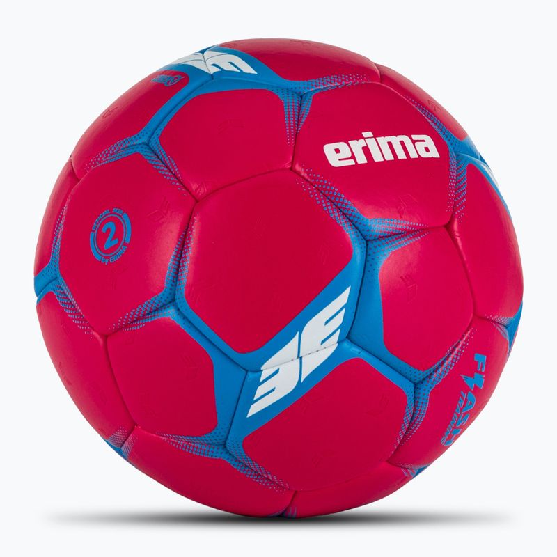 Rankinio kamuolys ERIMA Flash Training pink/curacao dydis 2 2