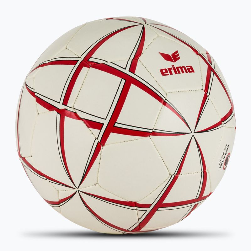 Rankinio kamuolys ERIMA Magic White Training white/red dydis 2 2