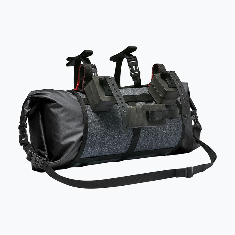 Dviračio krepšys ant vairo VAUDE Trailfront II 13 l black 2