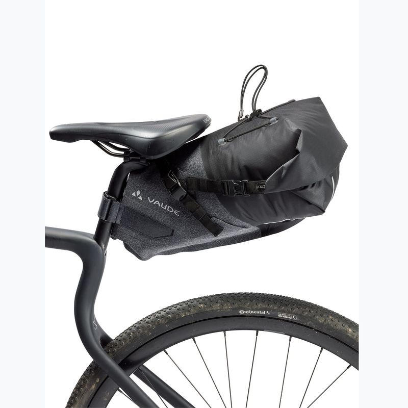 Dviračių krepšys po balneliu VAUDE Trailsaddle Compact 7 l juodas 5