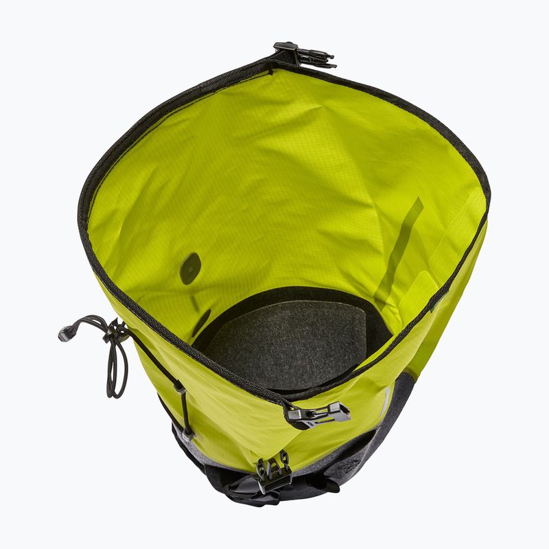 VAUDE Trailsaddle Compact 7 l ryškiai žalios/juodos spalvos dviračių krepšys po balneliu 4