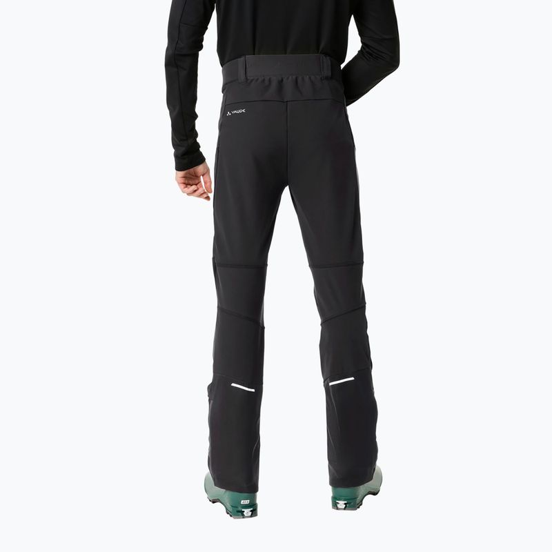 Vyriškos softshello kelnės VAUDE Larice IV black uni 2