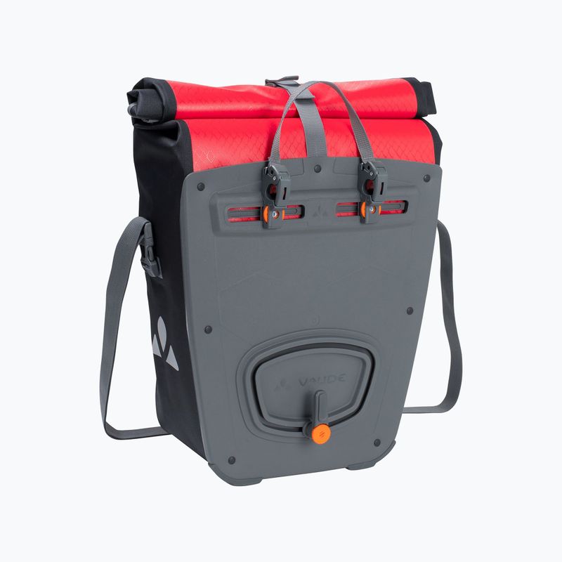VAUDE Aqua Back Print Single 24 l raudonos/juodos spalvos dviračių bagažinės vežimėliui 3