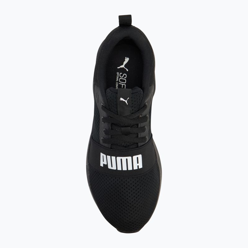 Vaikiški batai PUMA Wired Run Jr puma black/puma white 5