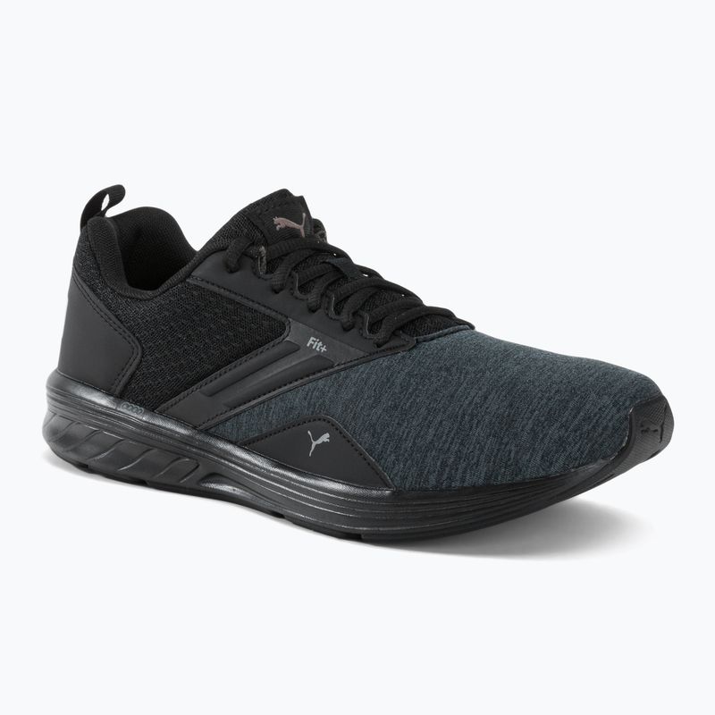 PUMA Nrgy Comet bėgimo bateliai black-grey 190556 38