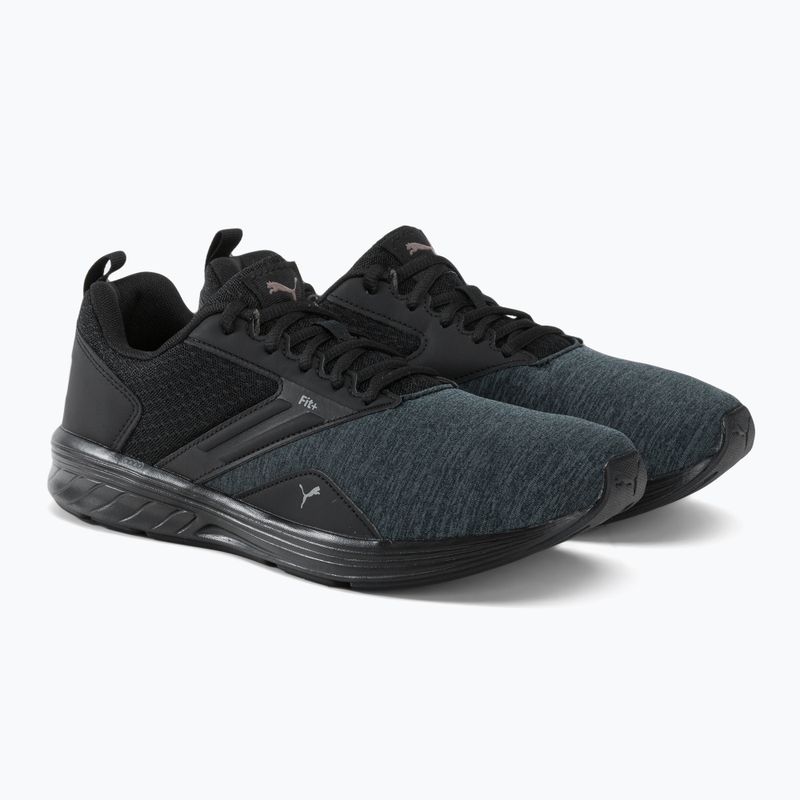 PUMA Nrgy Comet bėgimo bateliai black-grey 190556 38 4