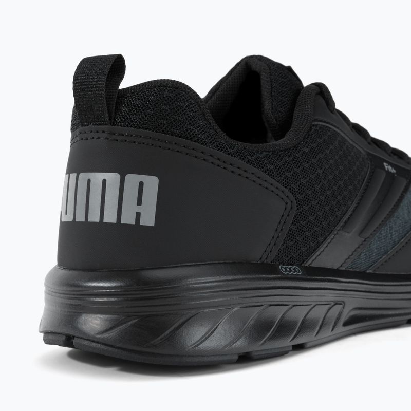 PUMA Nrgy Comet bėgimo bateliai black-grey 190556 38 9