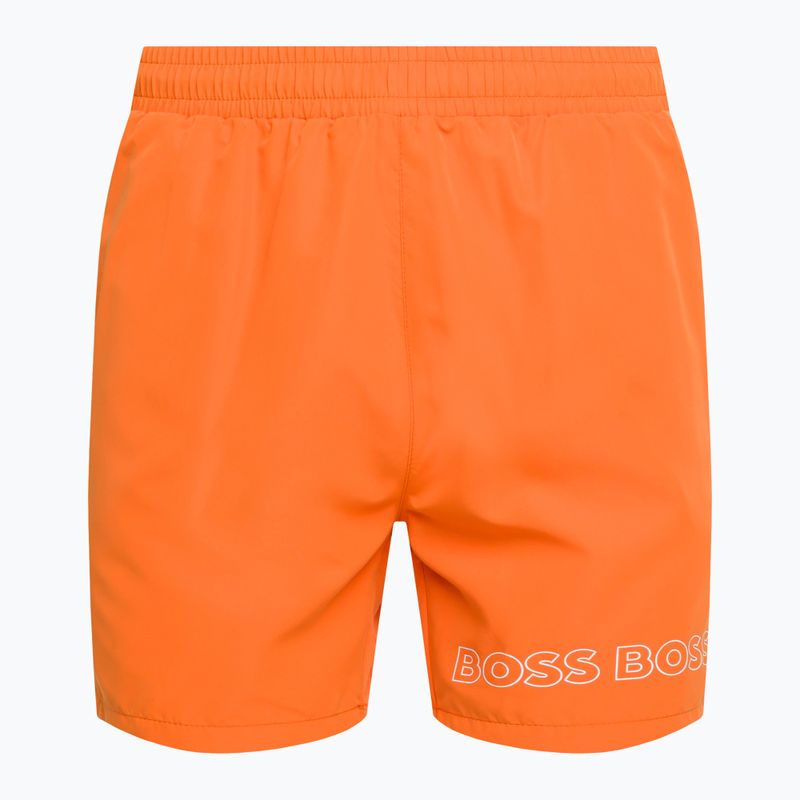 Hugo Boss Dolphin vyriški maudymosi šortai oranžiniai 50469300-829