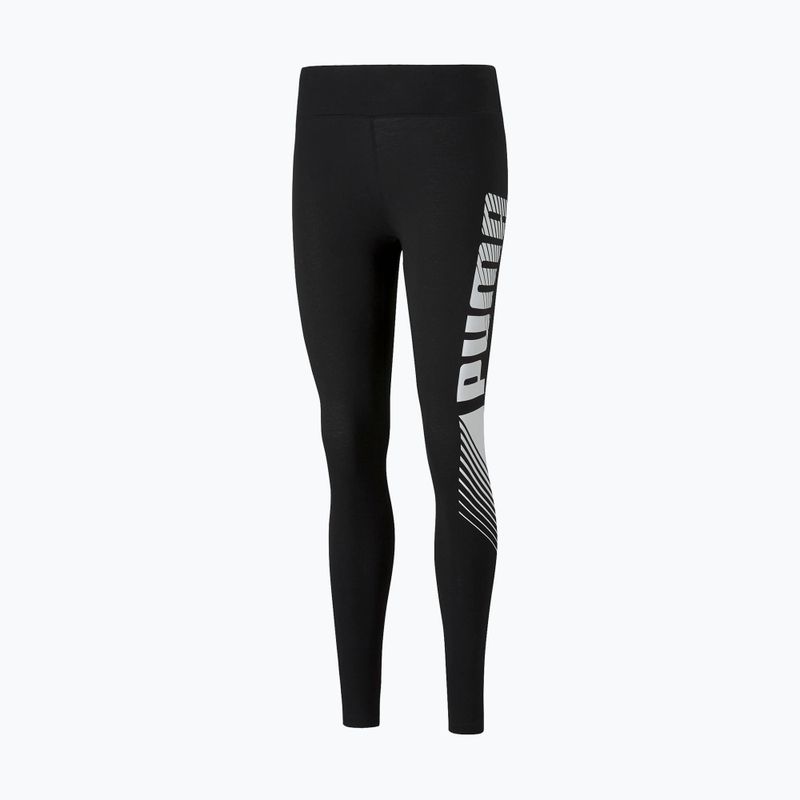 Moteriškos treniruočių kelnės PUMA Essentials Graphic black 586875 01 5