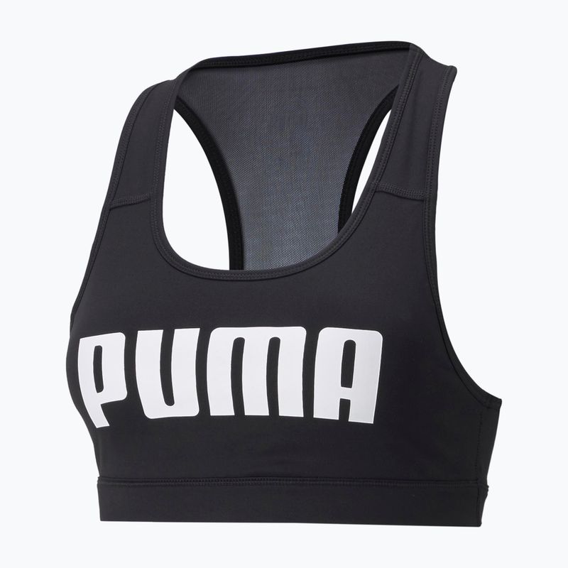 PUMA Mid Impact 4Keeps Graphic PM fitneso liemenėlė juodai balta 520306 91