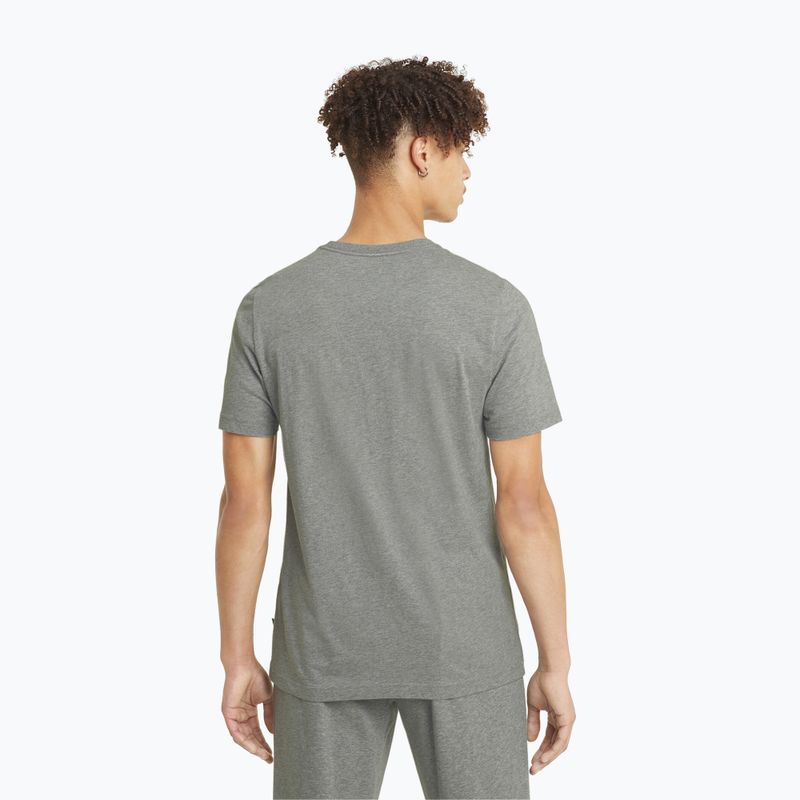 Vyriški marškinėliai PUMA Ess Small Logo Tee medium gray heather/medium gray heather/cat 3