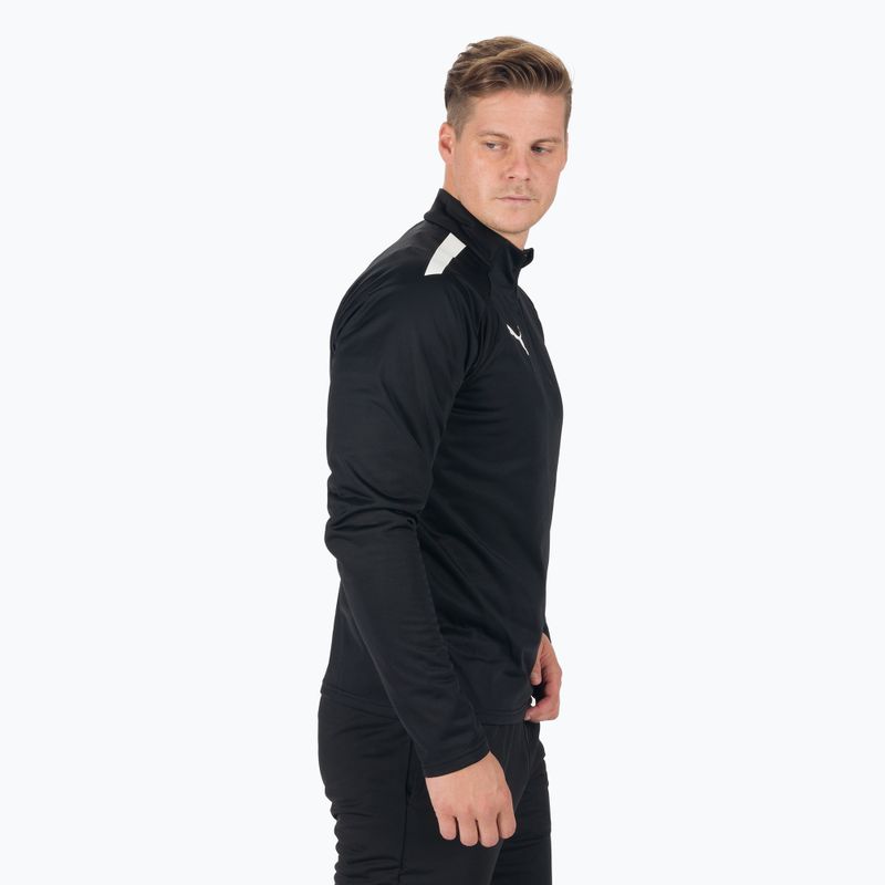 PUMA Teamliga 1/4 Zip Top futbolo marškinėliai juodi 657236 03 3