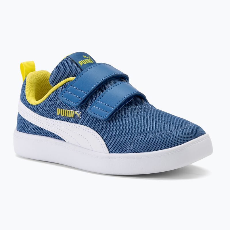 Vaikiški batai PUMA Courtflex v2 Mesh V PS star sapphire/puma white