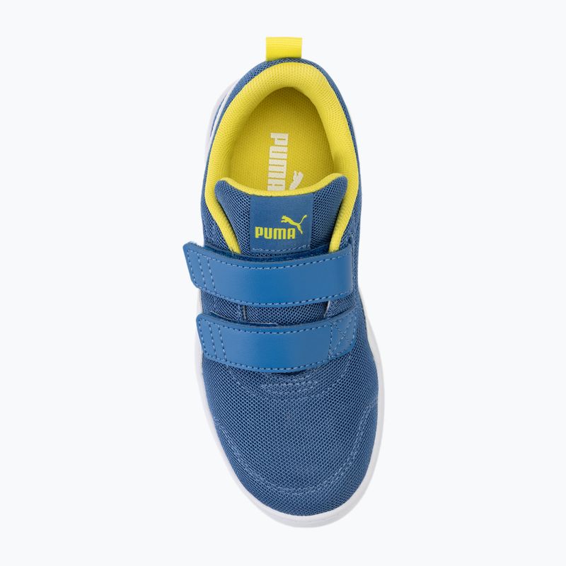 Vaikiški batai PUMA Courtflex v2 Mesh V PS star sapphire/puma white 5