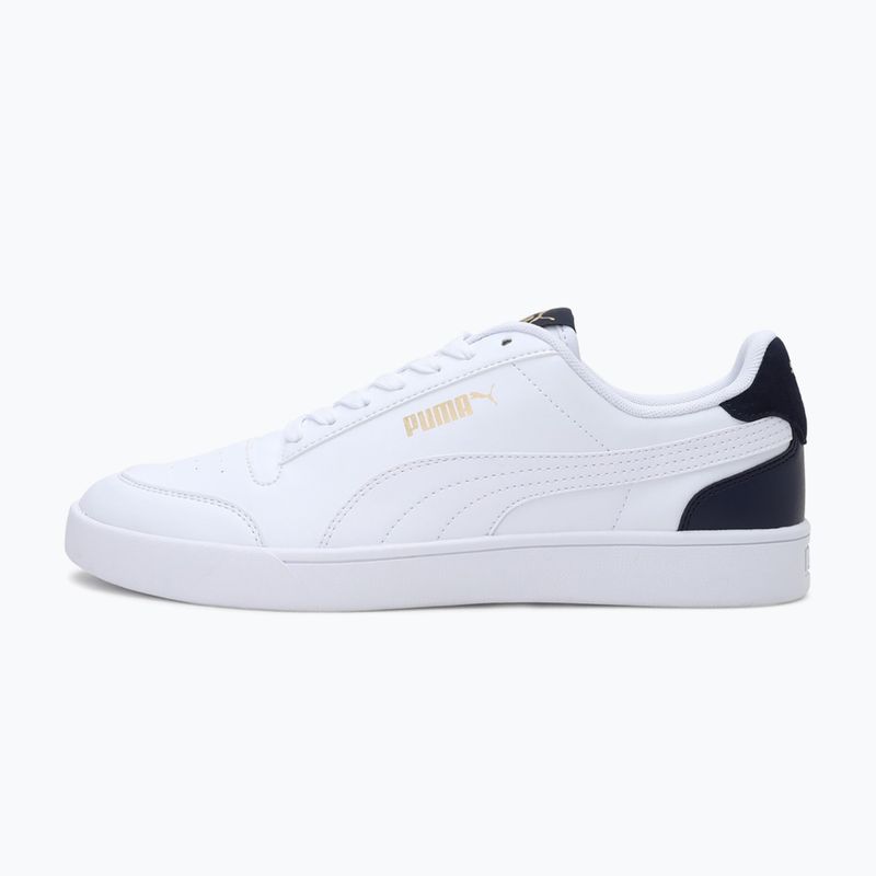 Batai PUMA Shuffle puma white/puma white/peacoat/puma team gold 2