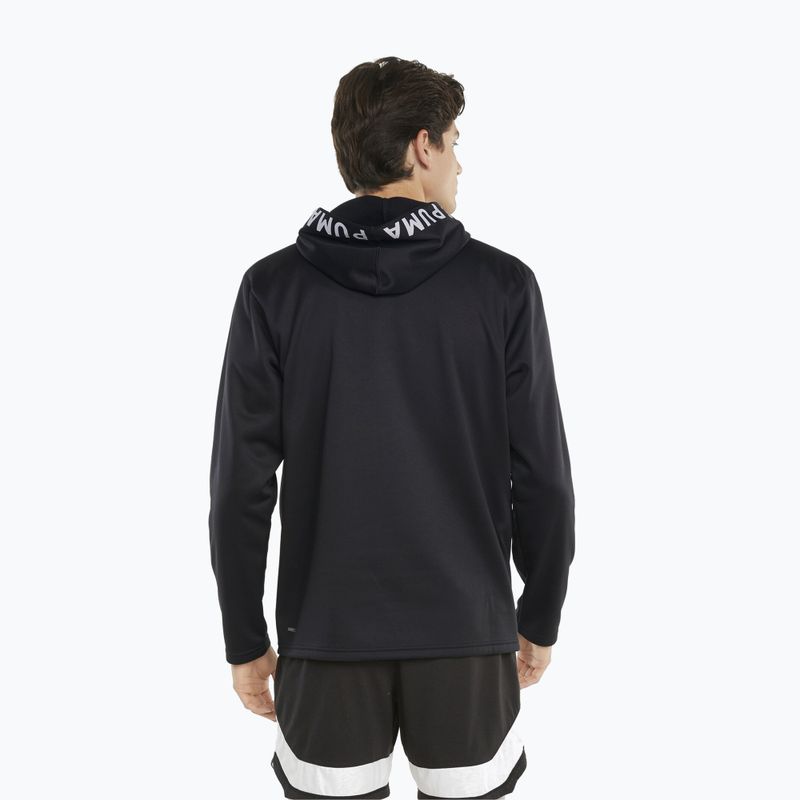 Vyriškas treniruočių džemperis PUMA Train Power Fleece Hoodie puma black 3