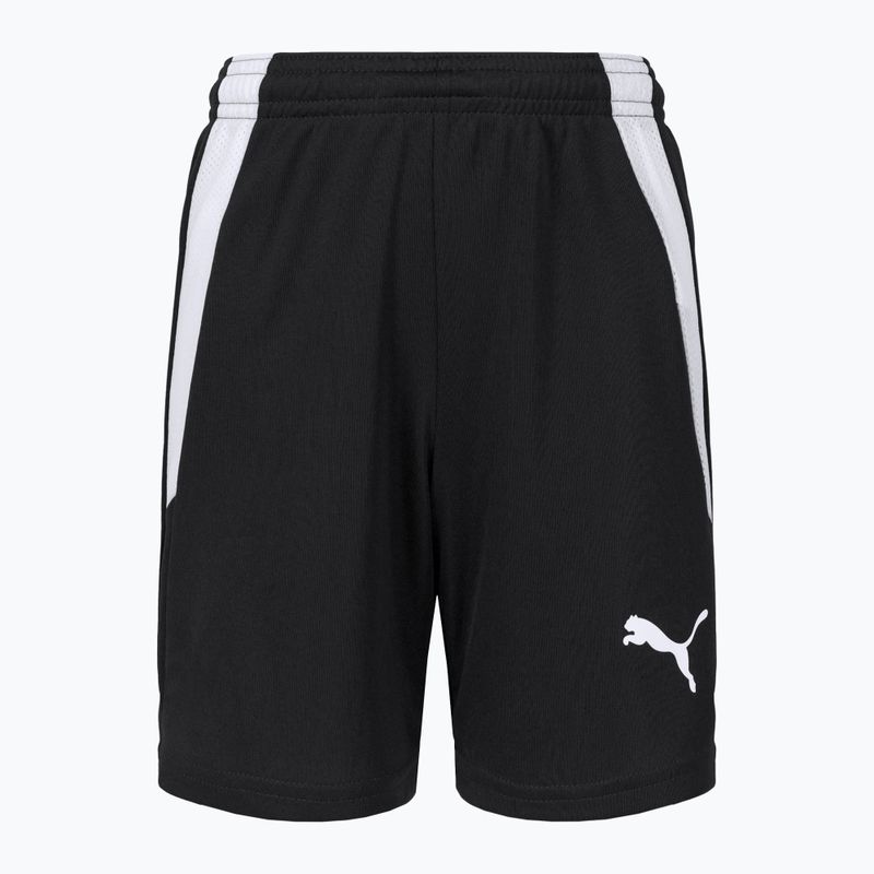 PUMA Teamliga vaikų futbolo šortai juodi 704931 03