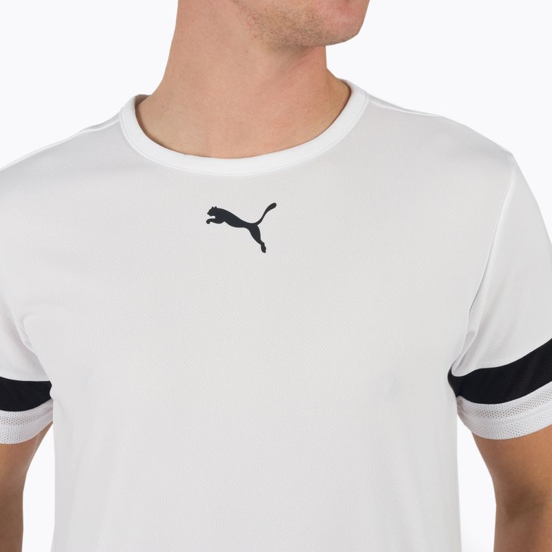 Vyriški futbolo marškinėliai PUMA teamRISE Jersey white 704932 04 4