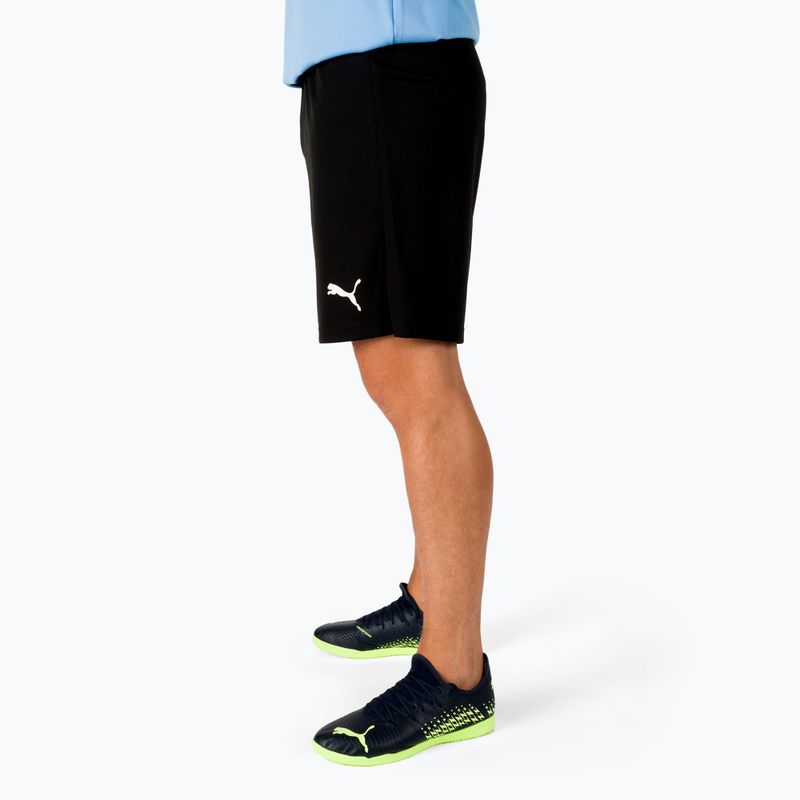 Vyriški PUMA Teamrise futbolo šortai juodi 704942 04 3
