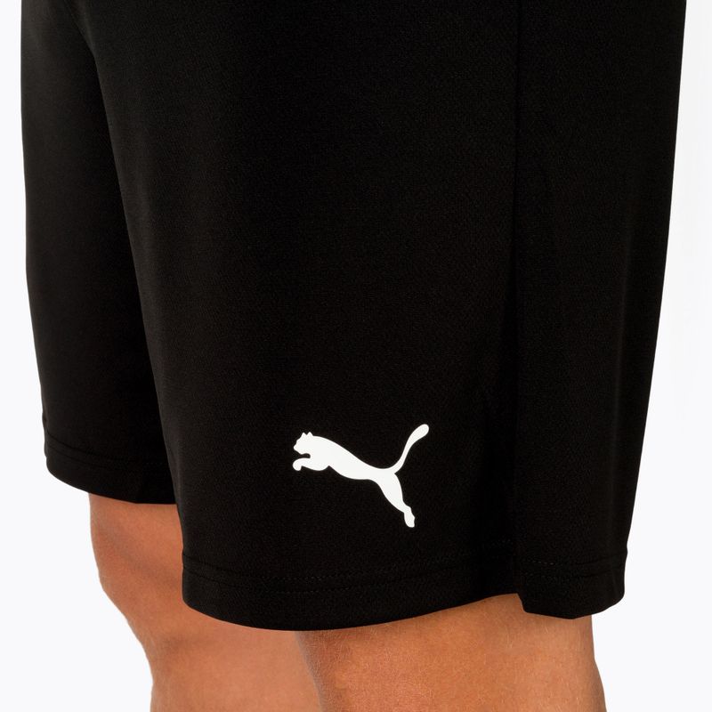Vyriški PUMA Teamrise futbolo šortai juodi 704942 04 5