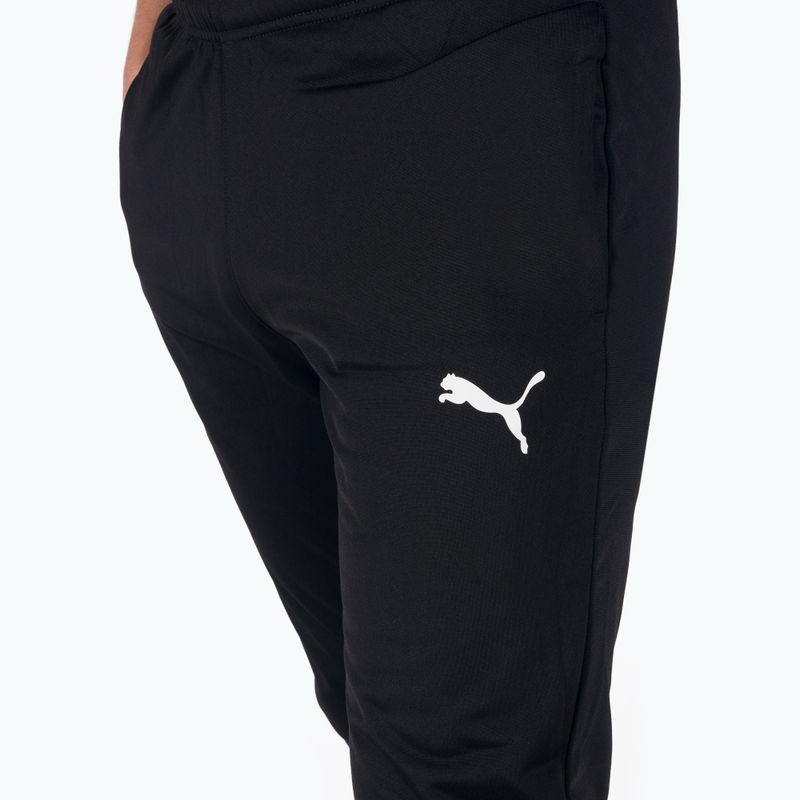 PUMA vyriškas sportinis kostiumas Individualrise Tracksuit black/red 657534 01 5