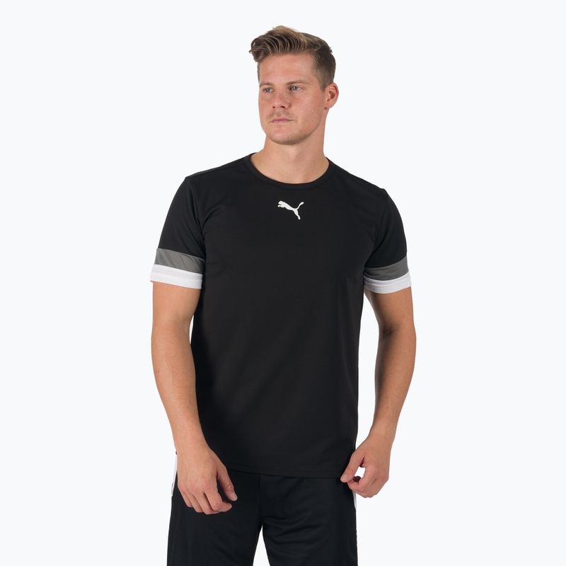 Vyriški futbolo marškinėliai PUMA teamRISE Jersey black 704932 03