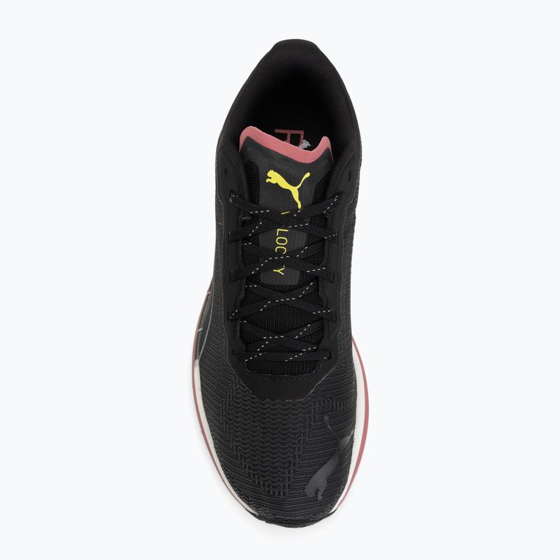 Moteriški bėgimo batai Puma Velocity Nitro WTR black/silver/yellow 5