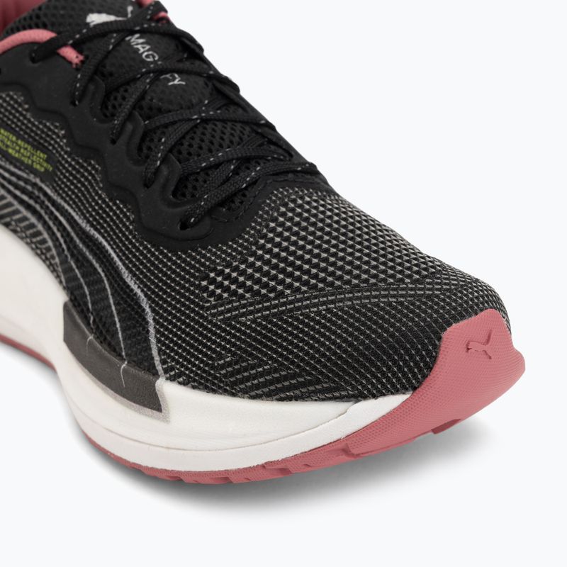 Moteriški bėgimo batai Puma Magnify Nitro WTR black/mauvewood 7