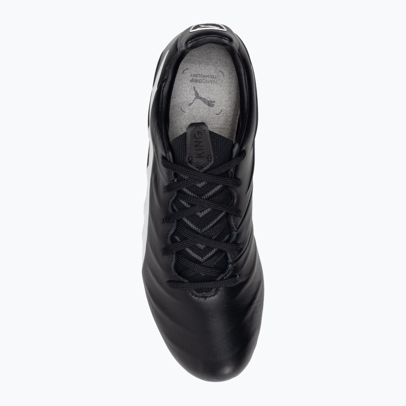 Vyriški futbolo bateliai PUMA King Platinum 21 MXSG juodi ir balti 106545 01 6