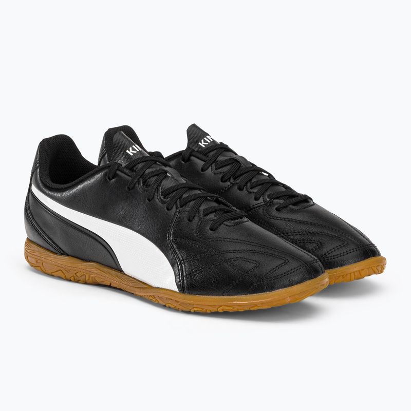 Vyriški futbolo bateliai PUMA King Hero 21 IT juodi 106557 01 4