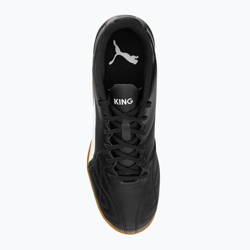Vyriški futbolo bateliai PUMA King Hero 21 IT juodi 106557 01 6