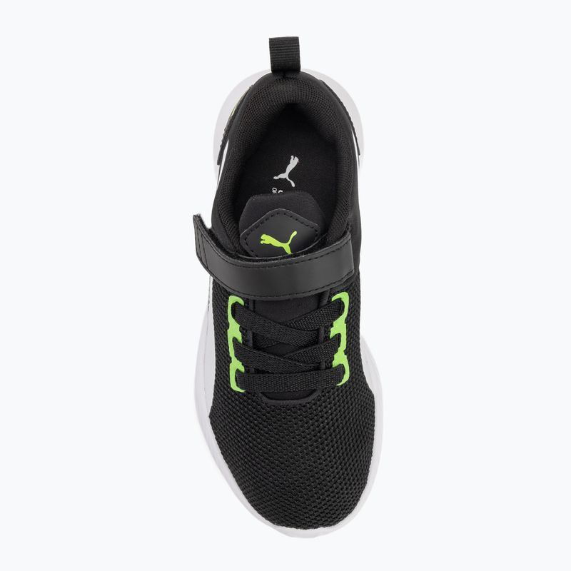 Vaikiški batai PUMA Flyer Runner V PS green flash/puma white 5