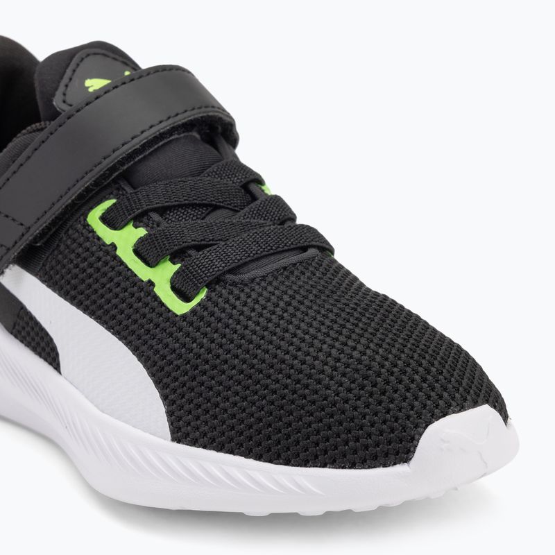 Vaikiški batai PUMA Flyer Runner V PS green flash/puma white 7