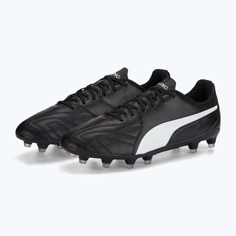 Vyriški futbolo bateliai PUMA King Hero 21 FG juodi 106554 01 10