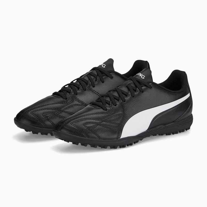 Vyriški futbolo bateliai PUMA King Hero 21 TT juodi 106556 01 10