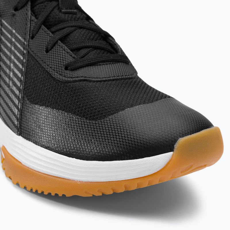 PUMA Varion Jr vaikiški tinklinio bateliai juodai pilki 106585 03 7